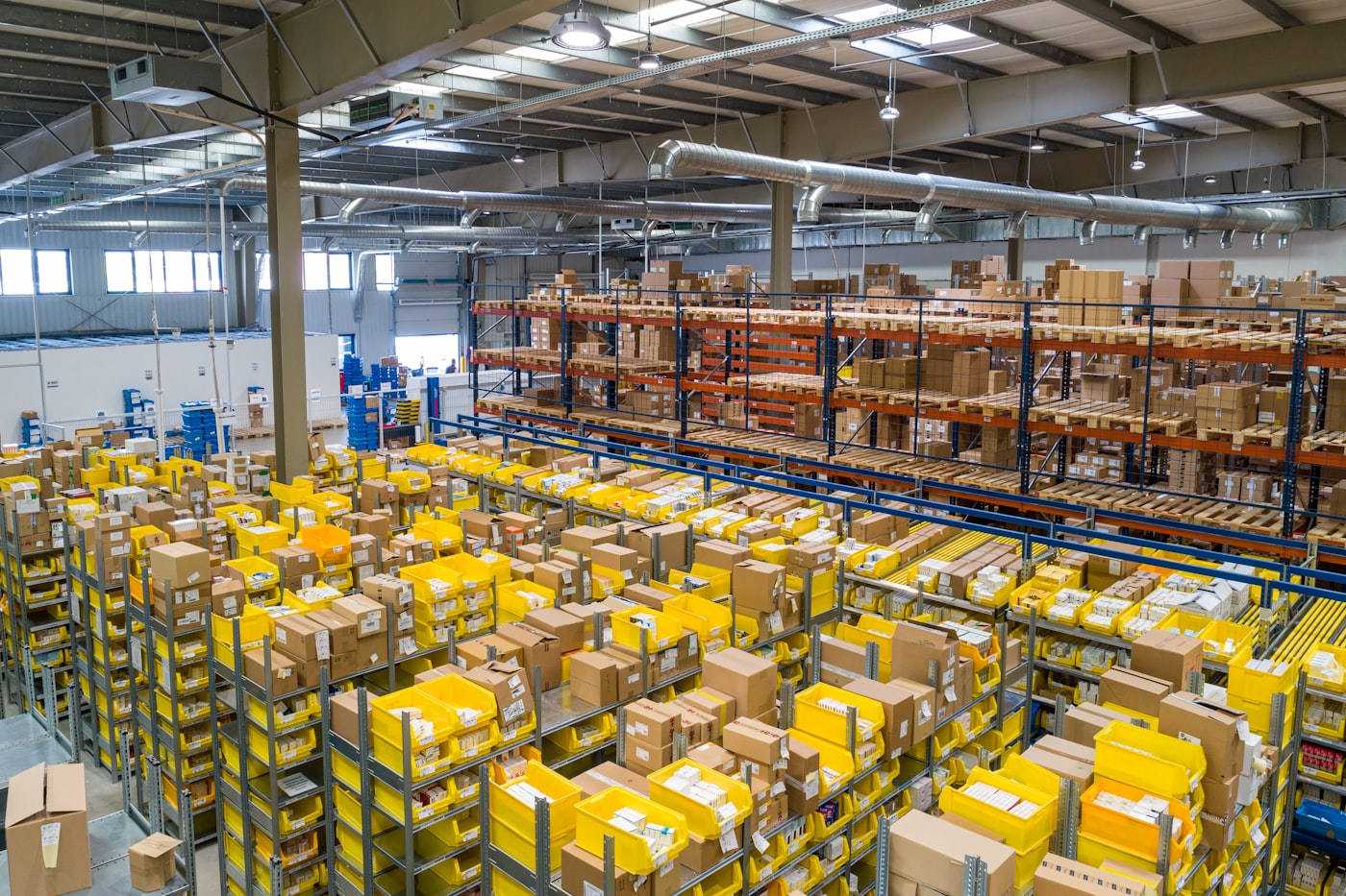 Warehouse loading bay and cargo handling operations